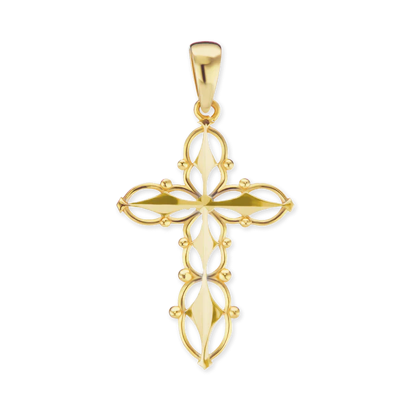 Beaded Filigree Cross
