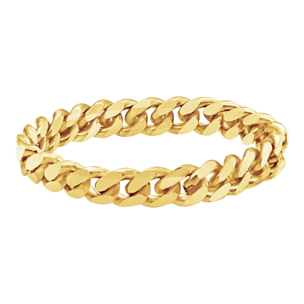 Frozen Cuban Curb Chain Ring