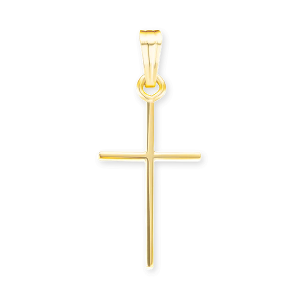 Thin Classic Cross Pendant