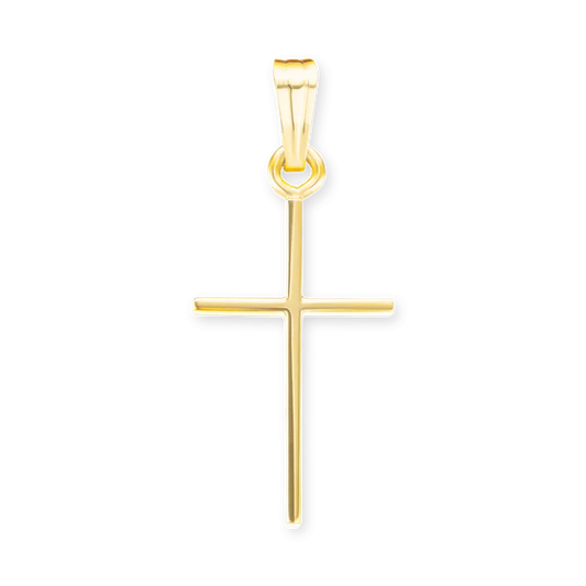 Thin Classic Cross Pendant