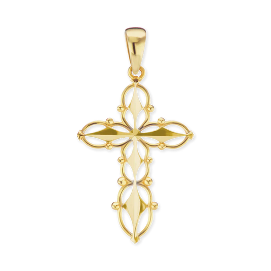 Beaded Filigree Cross