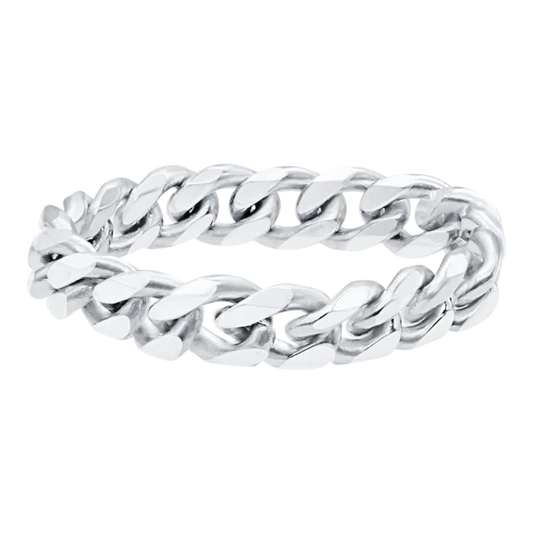 Frozen Cuban Curb Chain Ring