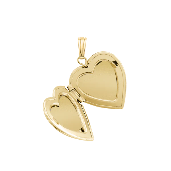 Heart Locket with Diamond